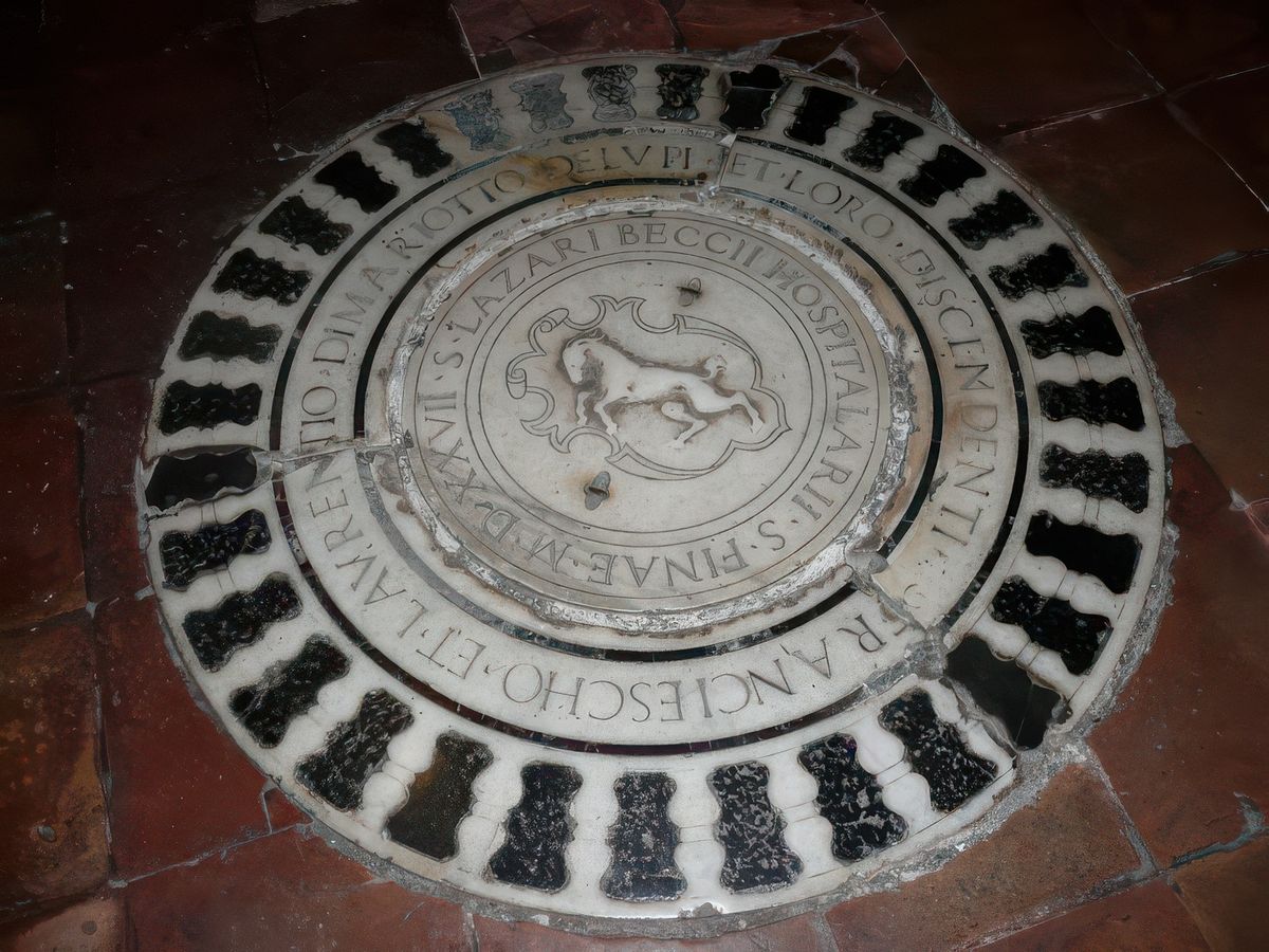 Détail d'un pavement.