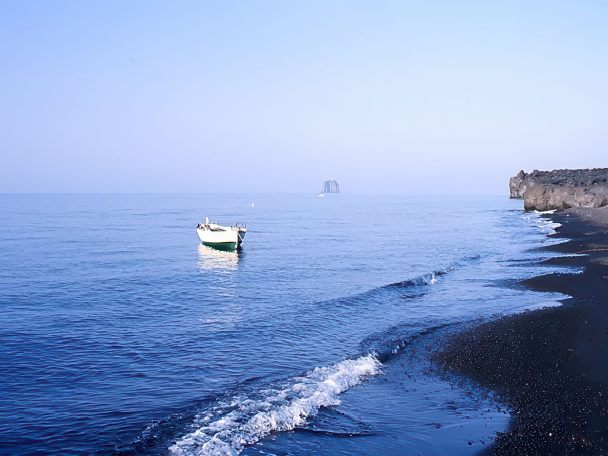 Arrivée sur l'île