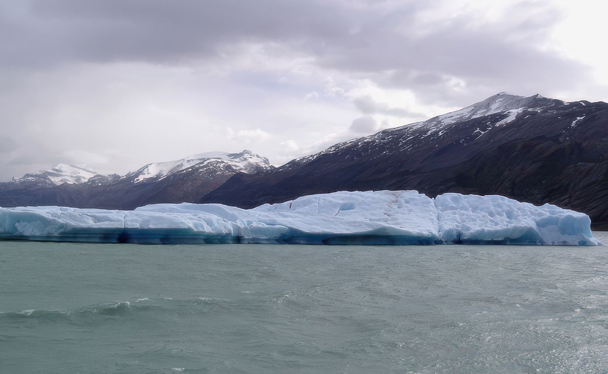 Navigation entre les icebergs.
