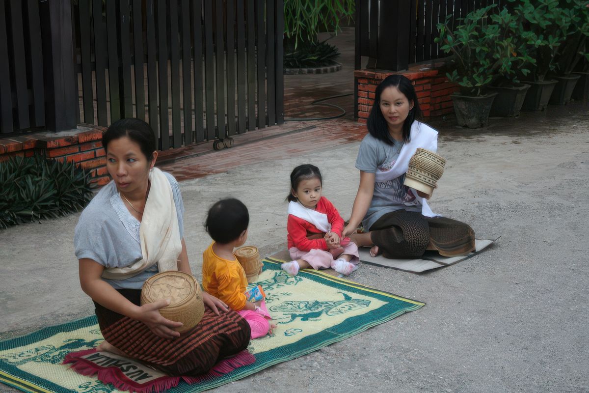 Je fais comme maman...
