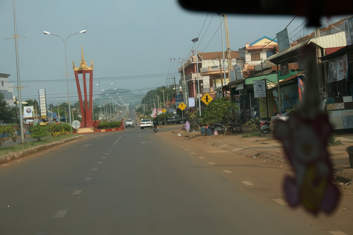 Arrivée à Banlung ''La Ville Rouge''