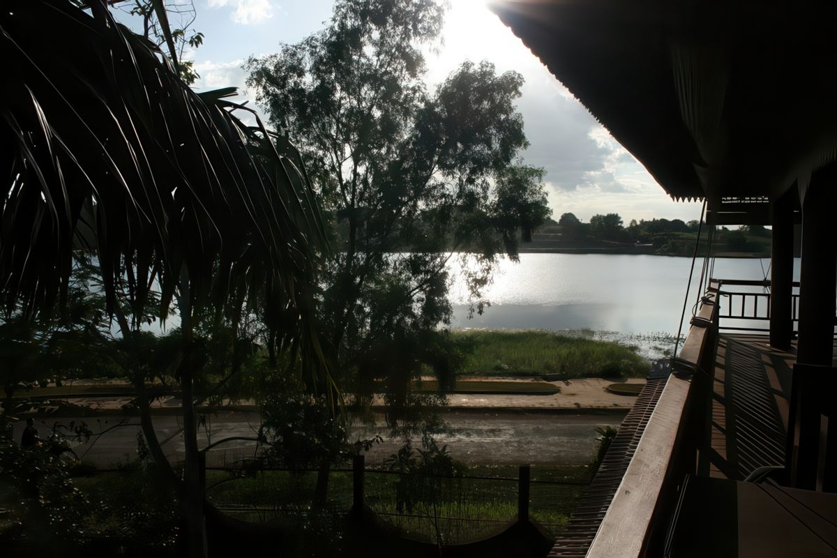 VUE SUR LE Boeung Kaseng : ''LE LAC DU MOUCHOIR''
