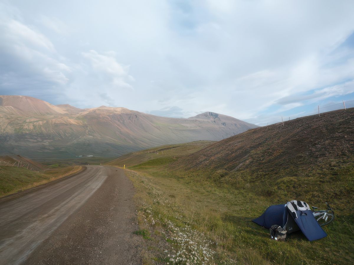 Camping sauvage.