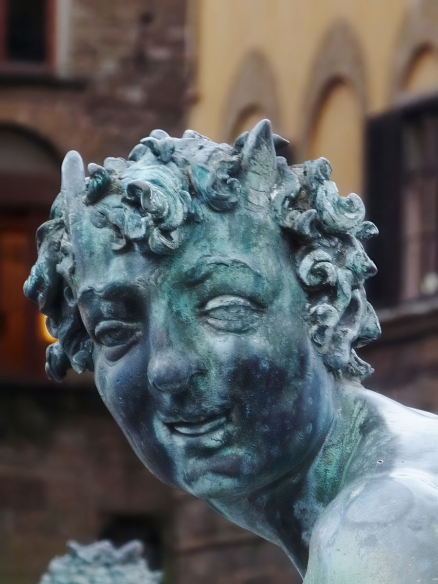 Détail de la belle Fontaine De Bacchus (kokiyage)