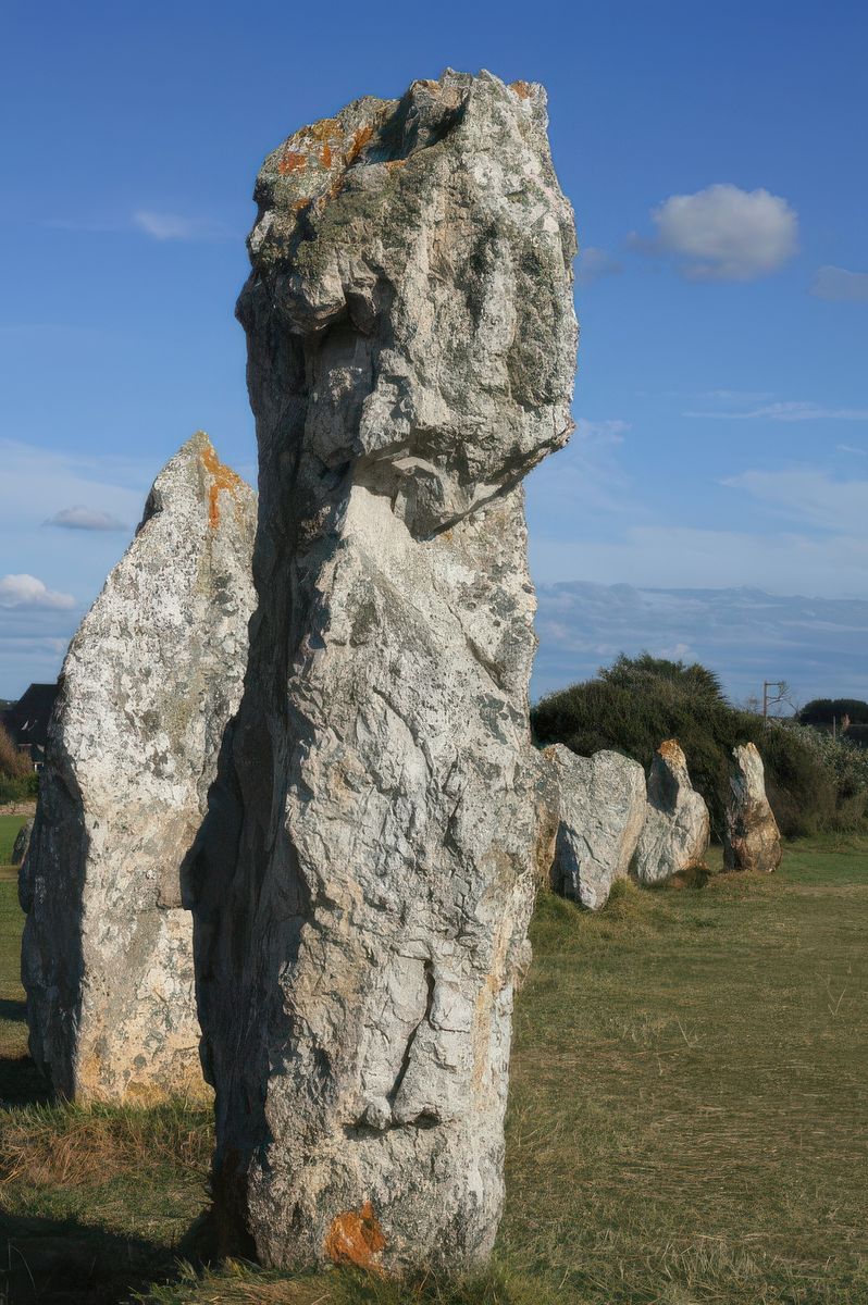Les alignements mégalithiques de Lagatjar à la Pointe du Toulinguet