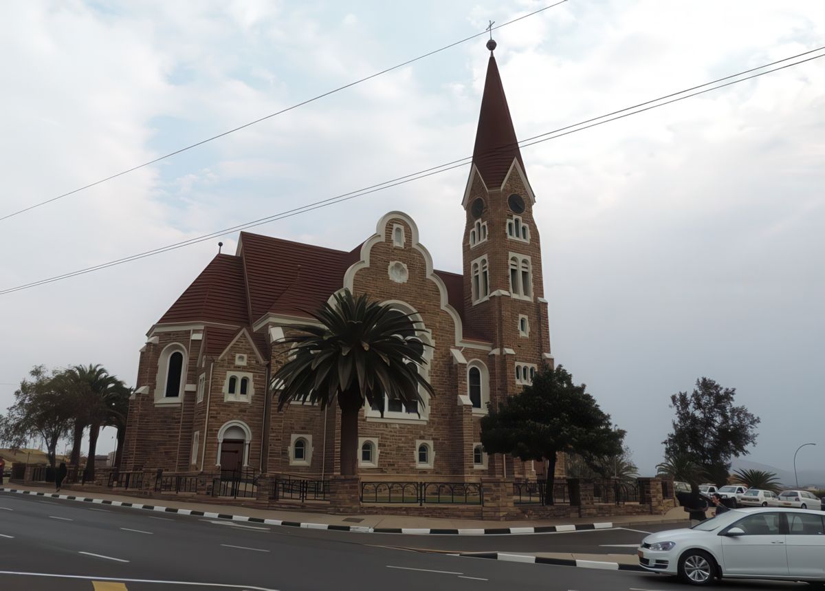 L'église luthérienne de Windhoek