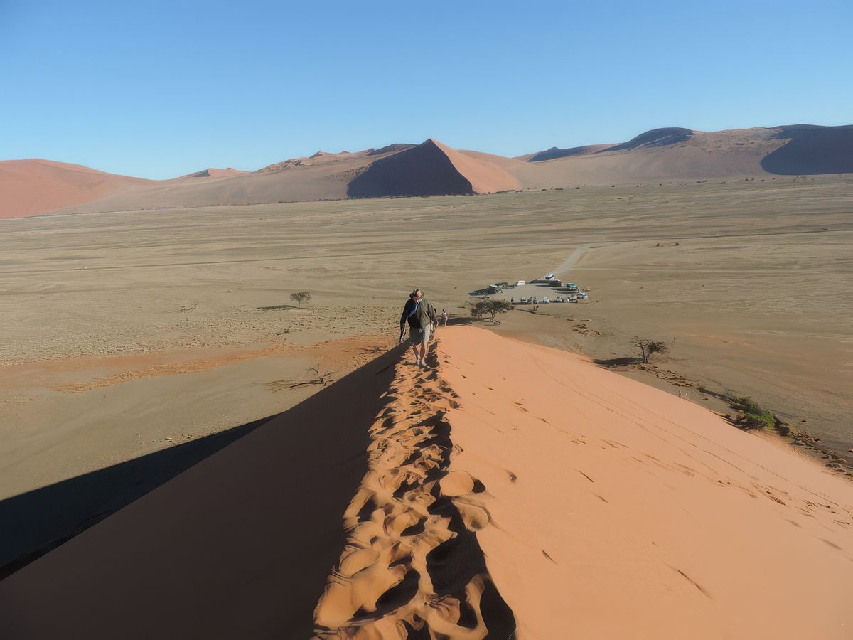 Les dunes de sable