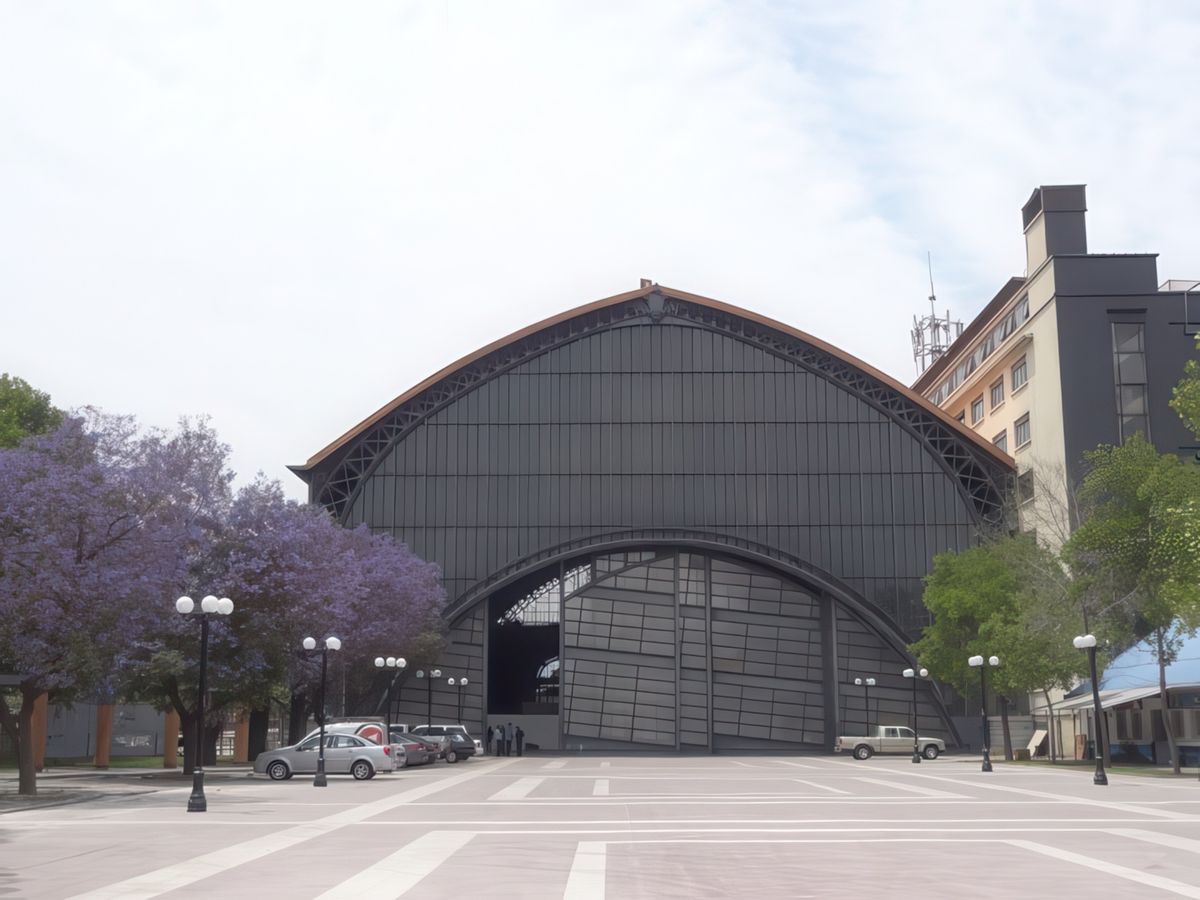 Une ancienne gare réaménagée à Santiago