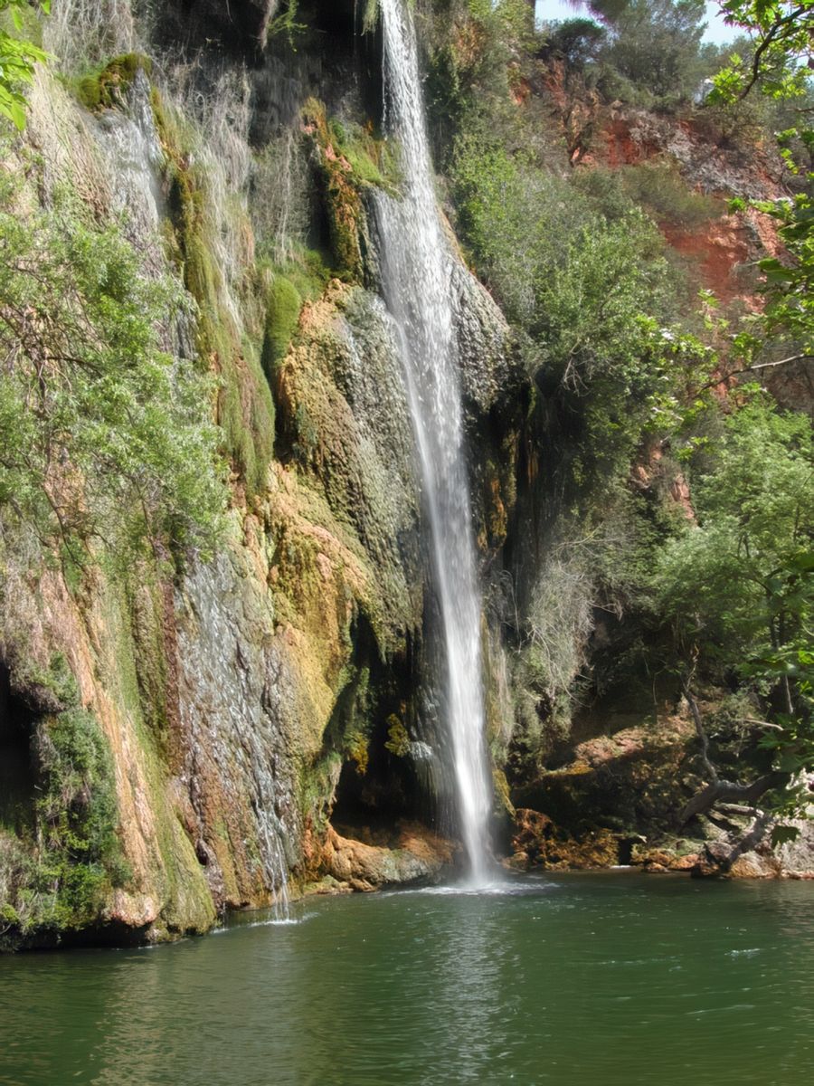 Sillans la Cascade : "c'est un coin de verdure où chante une rivière..." comme disait Rimbaud
