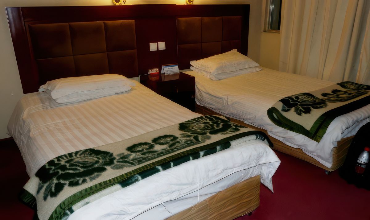 Notre chambre sans chauffage, glissons-nous sous la couette...