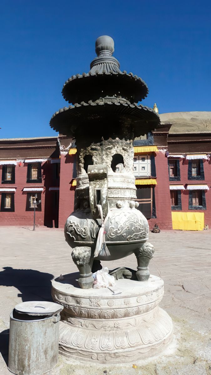Un brûle-encens chinois.