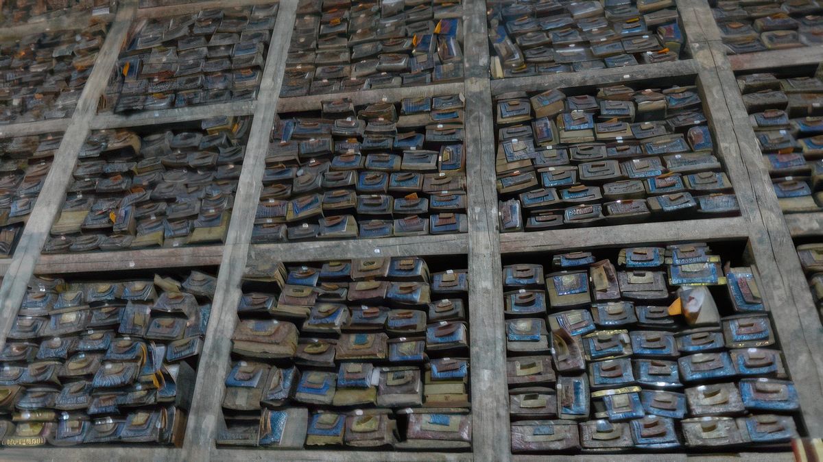 La célèbre bibliothèque du monastère occupe un bâtiment derrière l'autel du Grand Temple. Gigantesque, elle constitue la mémoire du Tibet avec ses 20 000 volumes. En 2003, une bibliothèque immense contenant 84 000 rouleaux a été trouvée scellée dans un mur long de 60 mètres et haut de 10 mètres. On suppose que la plupart d'entre eux sont des écrits bouddhistes, mais il s'y trouve peut-être aussi des ouvrages de littérature, d'histoire, de philosophie, d'astronomie, de mathématiques ou d'art. On estime qu'ils ont traversé intacts plusieurs centaines d'années. Ils sont examinés par l'Académie des sciences sociales de la région autonome du Tibet.