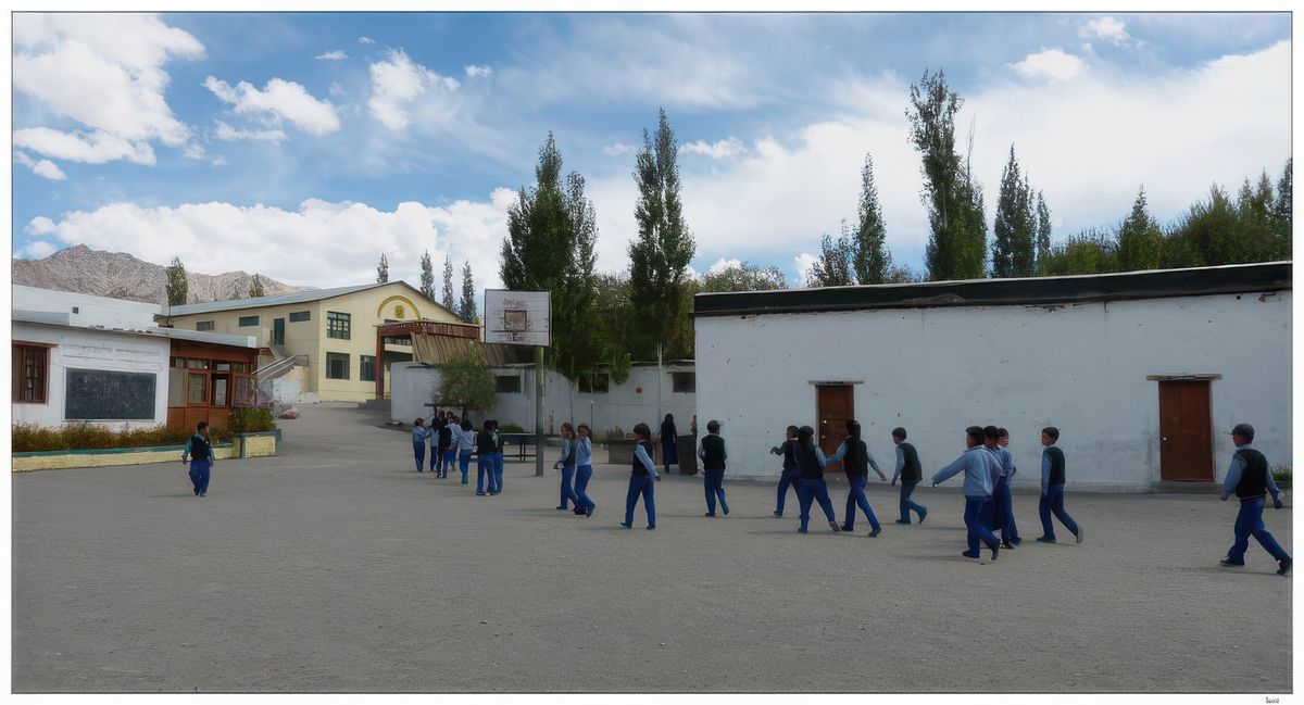 Les plus grands retournent en classe.