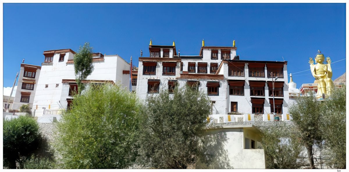 Il est temps de quitter le monastère de Likir pour rejoindre celui d'Alchi,
