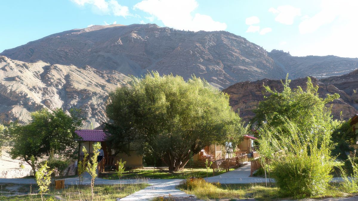 Nous voici arrivés à Uletopko pour passer la nuit à l'Ule Ethnic Resort, un Ecolodge très agréable.