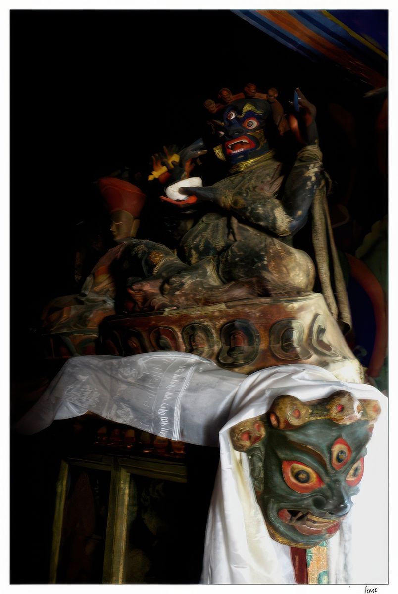 Tous les ans un festival a lieu au monastère de Lamayuru.