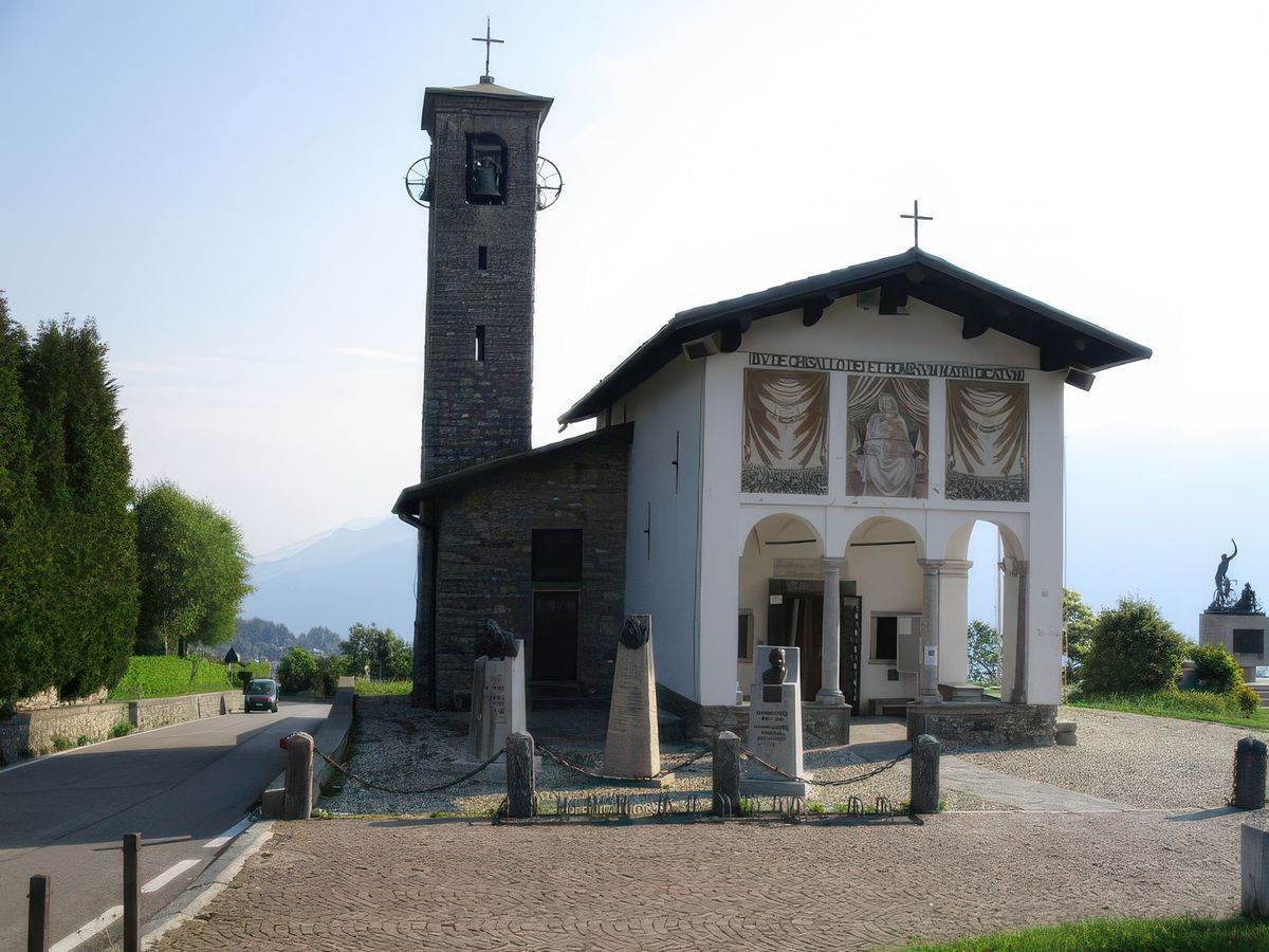Chapelle du col del Ghisallo.