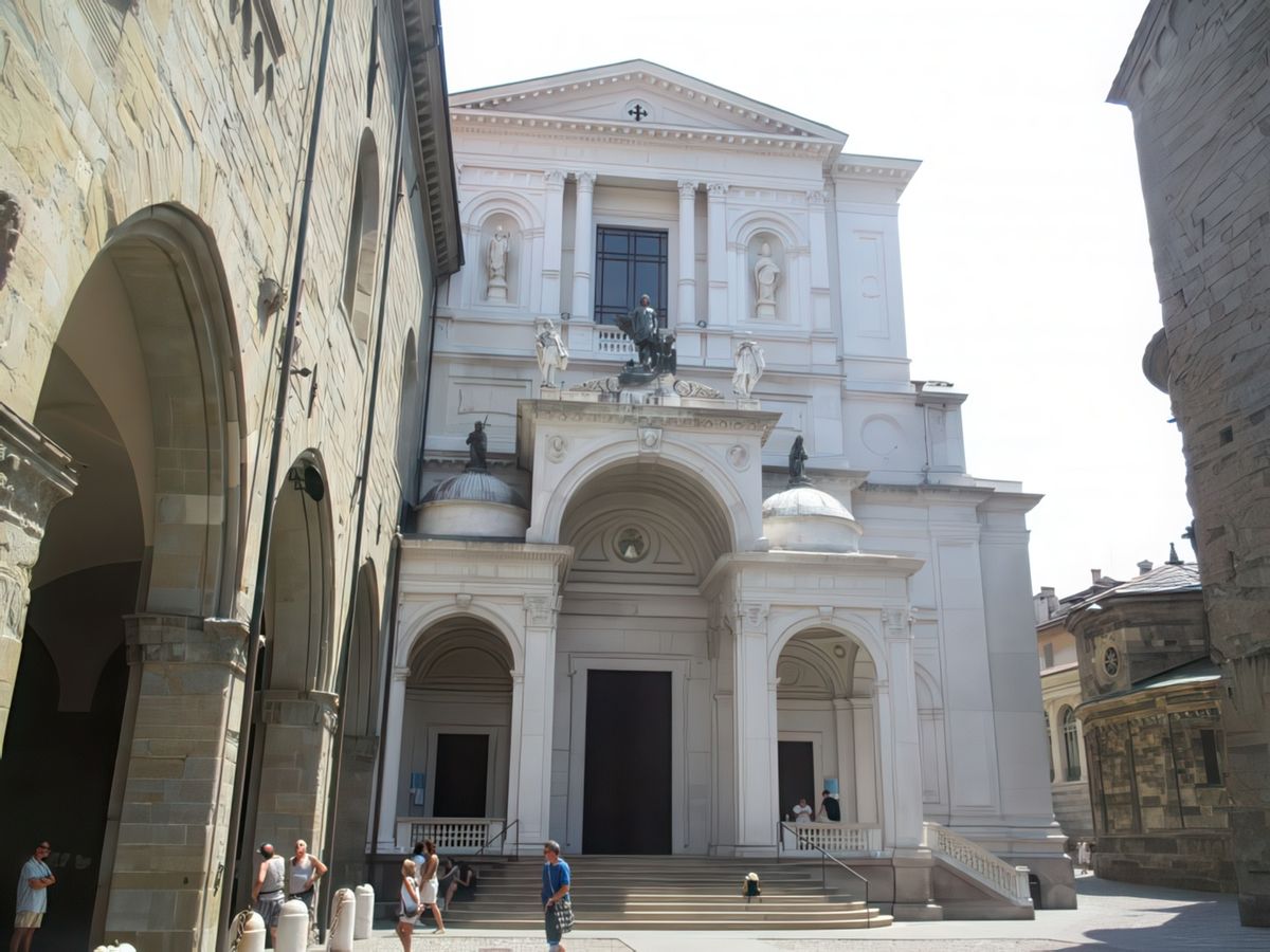 Bergame: Basilique Santa Maria Maggiore.