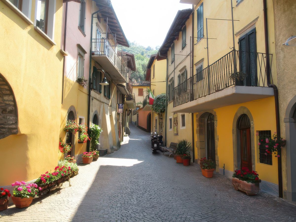Monte Isola: Carzano.
