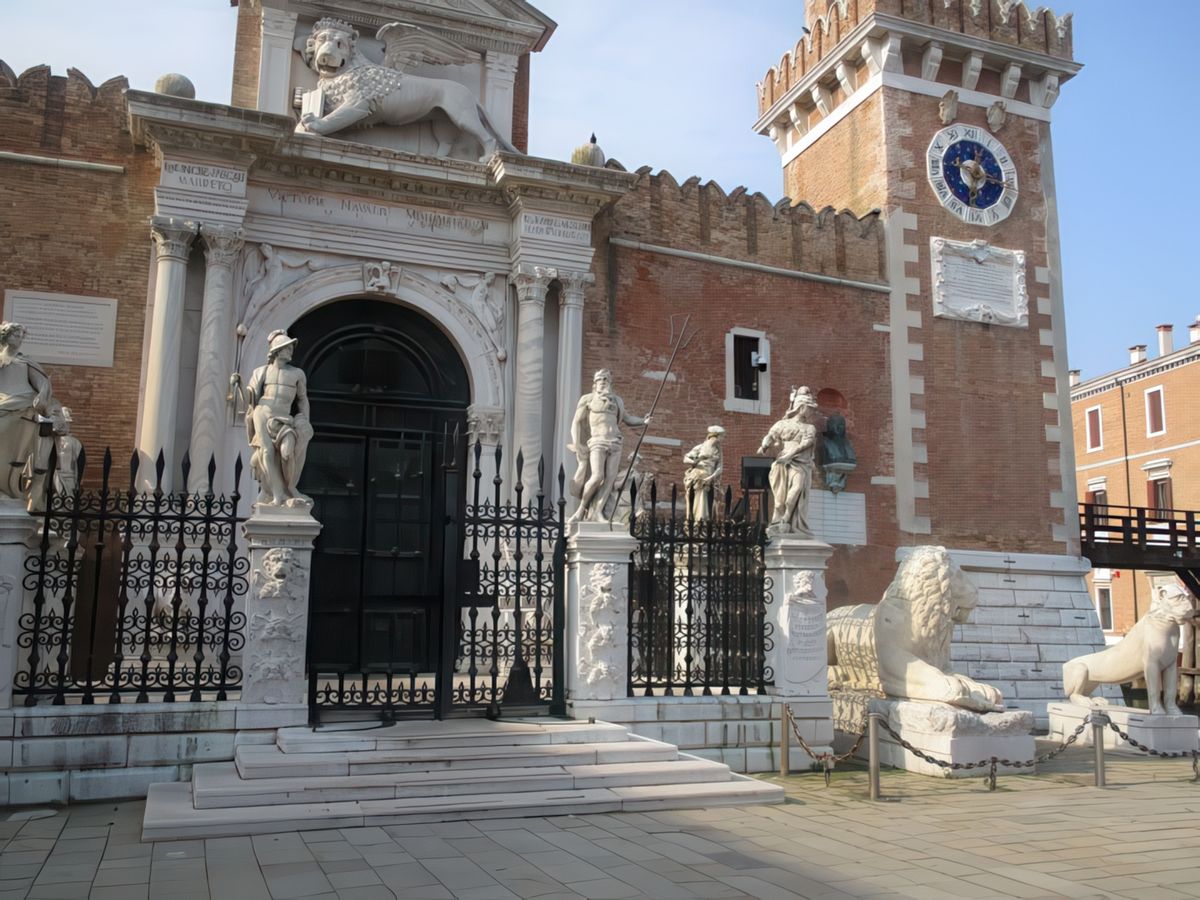 Venise: quartier Castello, l'Arsenal.