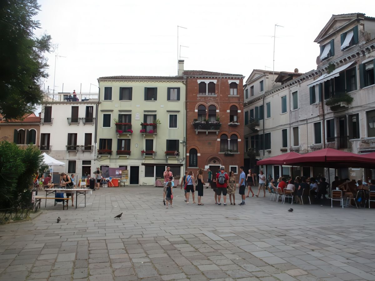 Venise: quartier Castello.