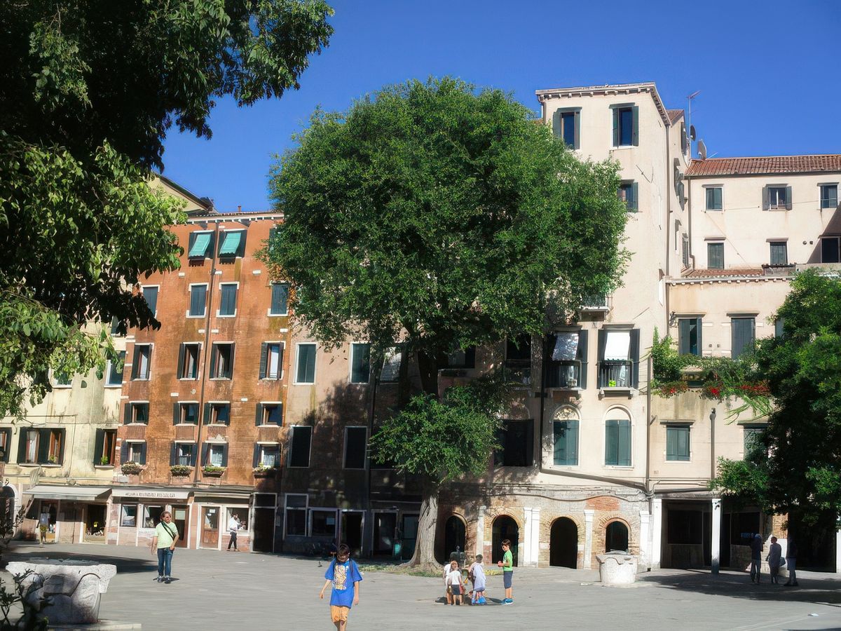 Venise: quartier Cannaregio, le Ghetto.