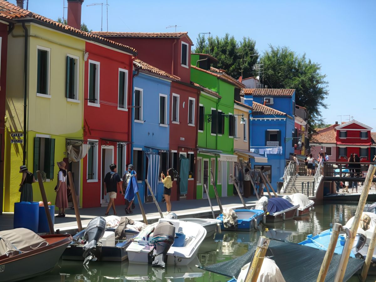 L'île de Burano.
