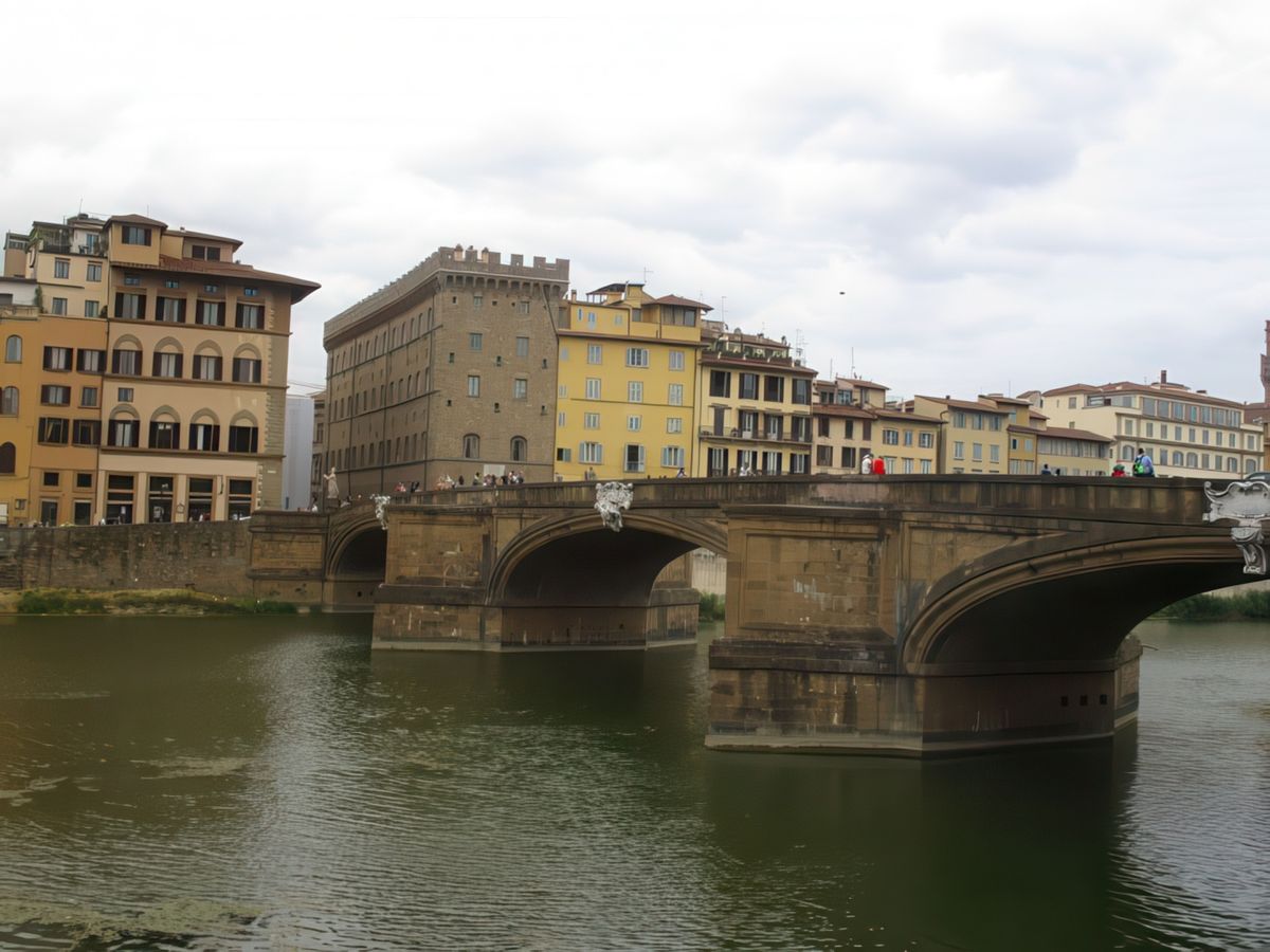 Florence: les berges de l'Arno.