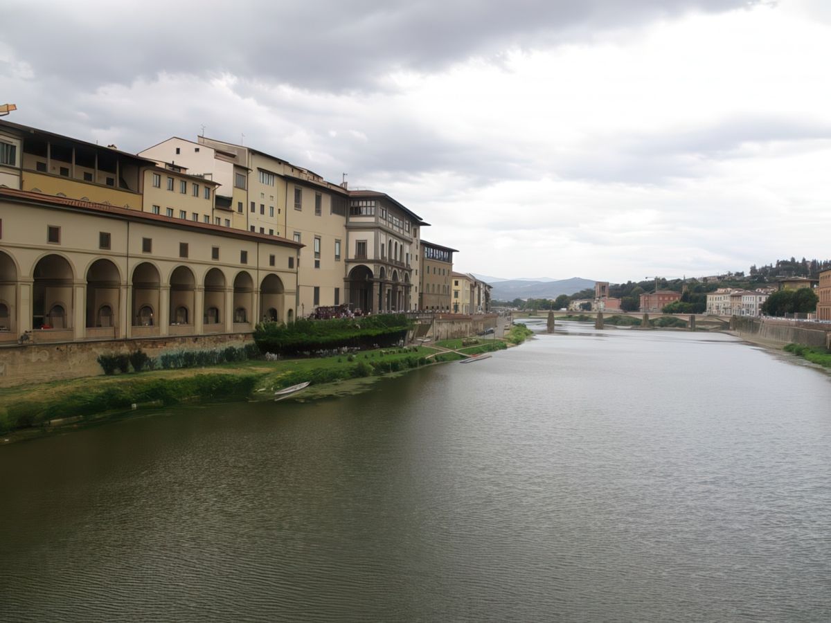 Florence: l'Arno.