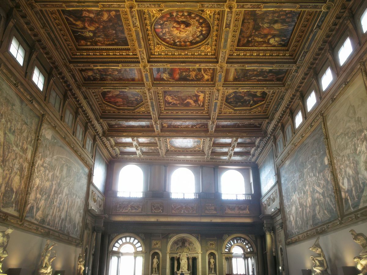 Florence: Palazzo Vecchio.