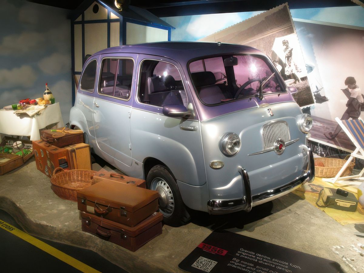 Turin: le MAUTO (musée de l'automobile).