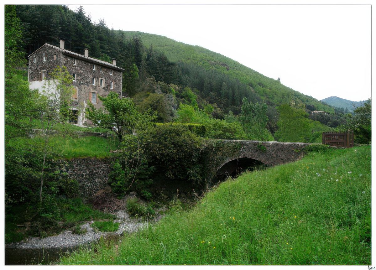 Maison cévenole typique, une ancienne magnanerie.