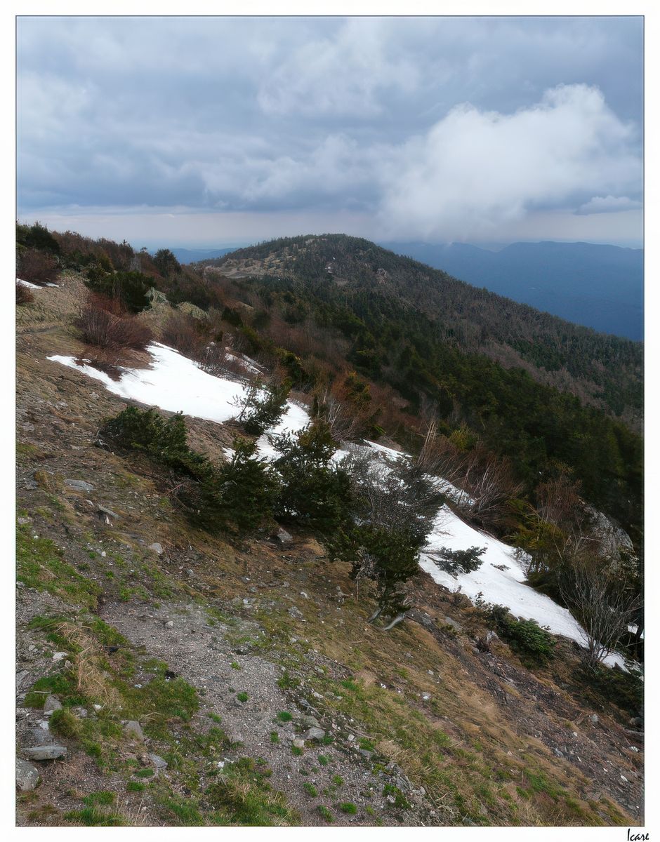 De la neige par-çi par-là...