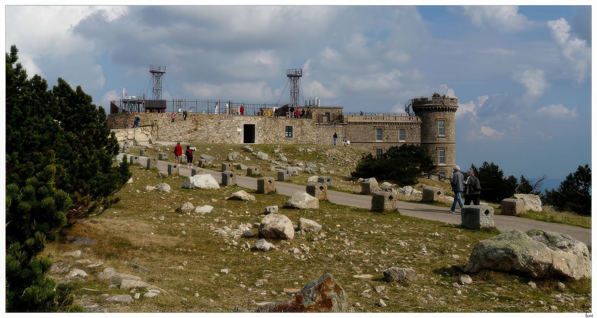 L'Observatoire, plus agréable avec un peu de ciel bleu.