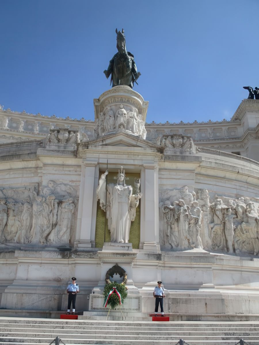 Rome: monument Vittorio Emanuele II.