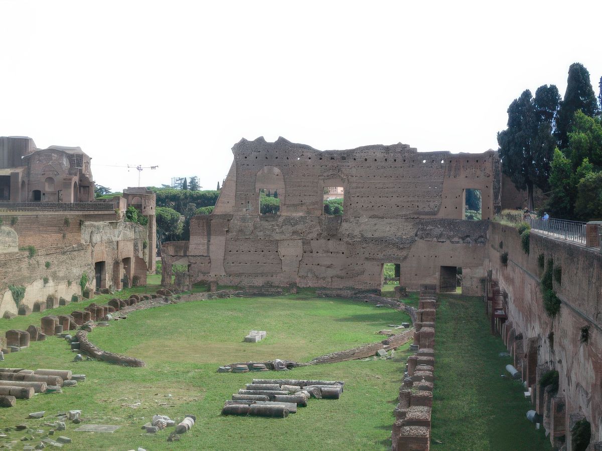 Rome: Forum Romain.