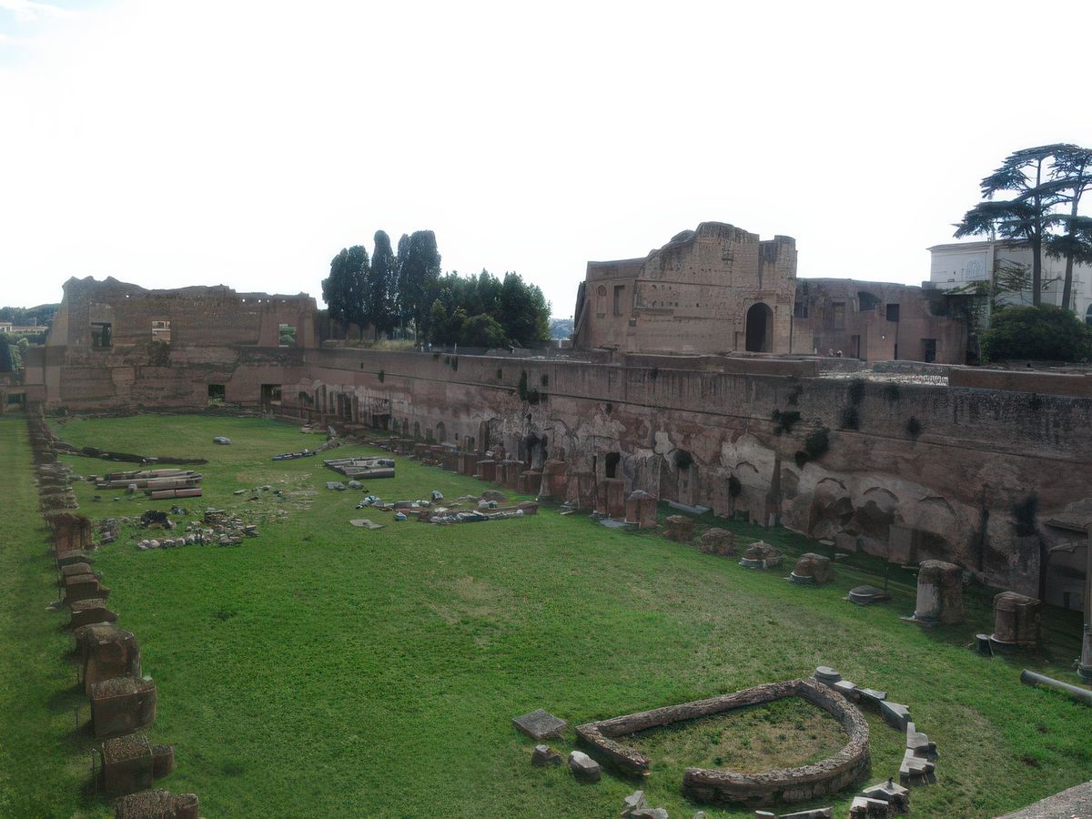 Rome: Forum Romain.