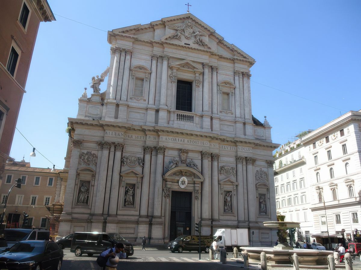 Rome: chiesa Sant'Andrea della Valle.