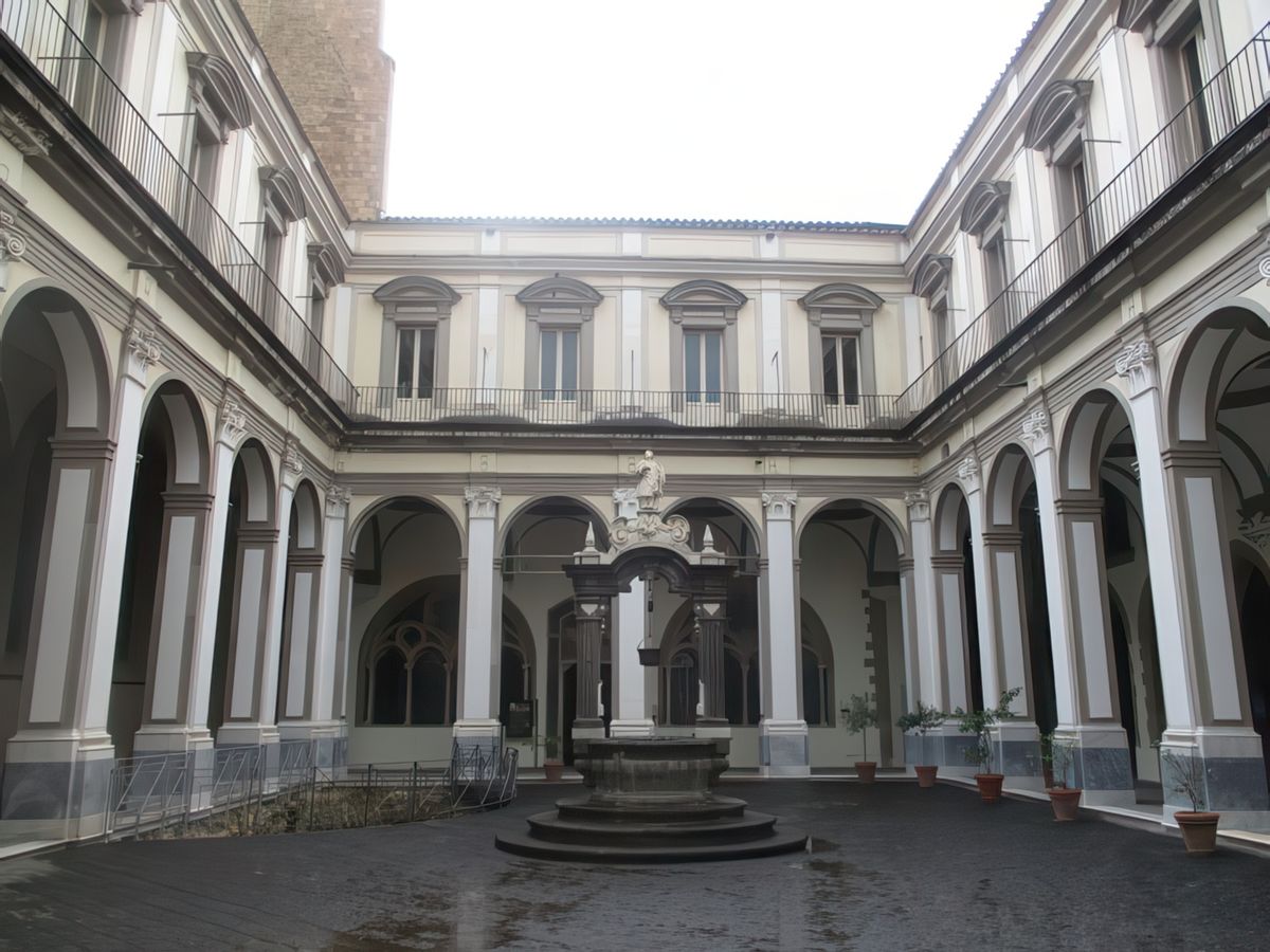 Naples: Basilica San Lorenzo Maggiore.