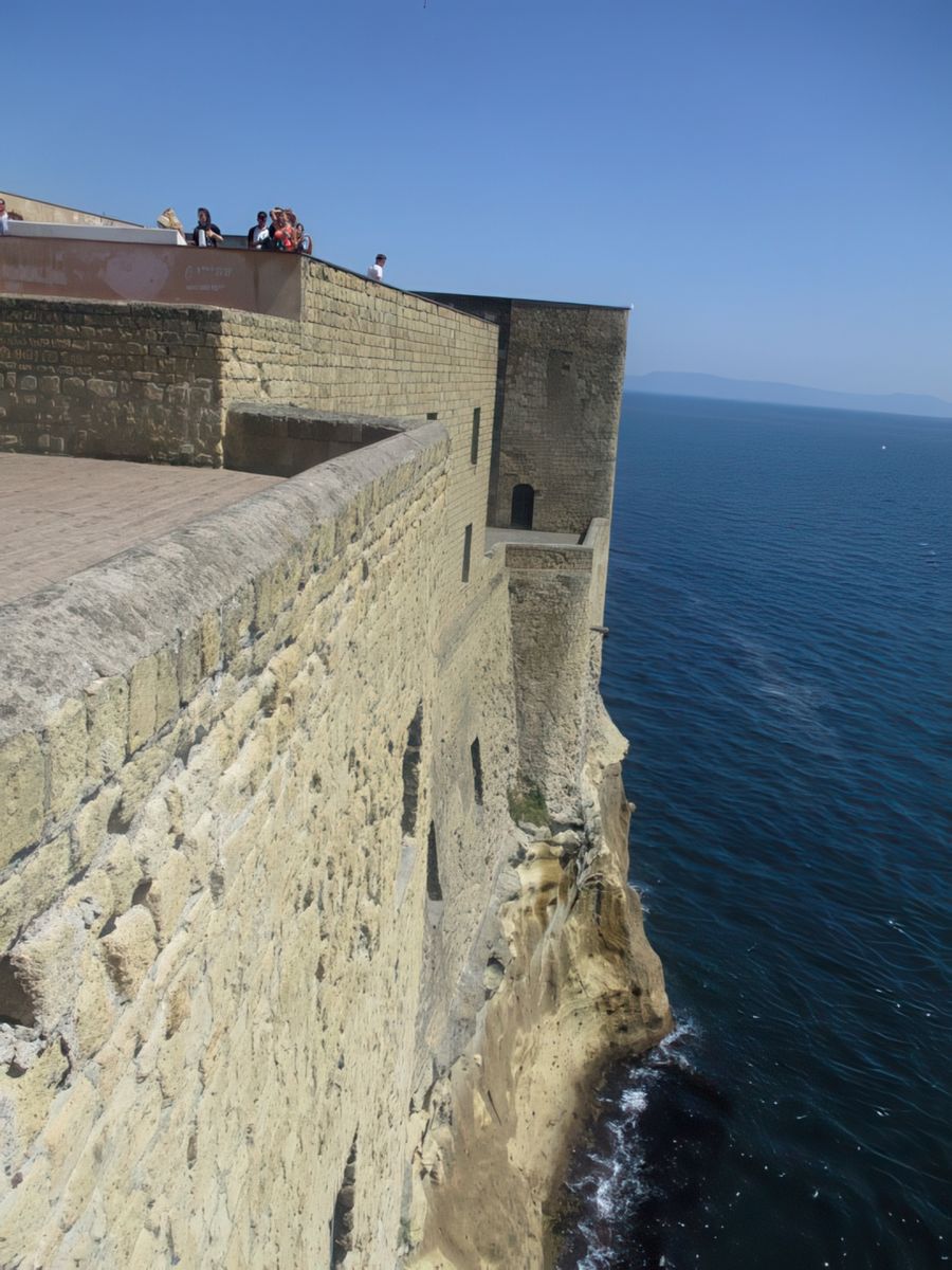Naples: Castel dell'Ovo.