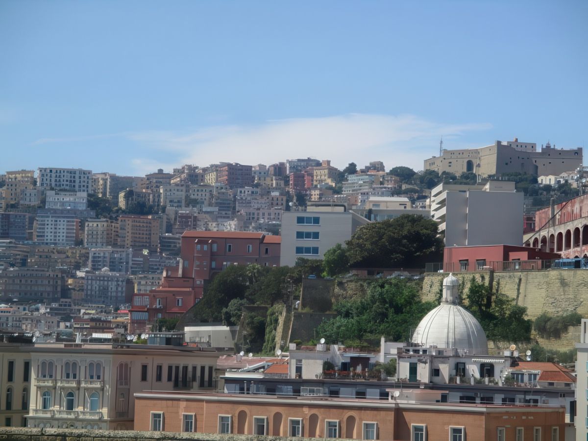 Naples: vue sur le Vomero.