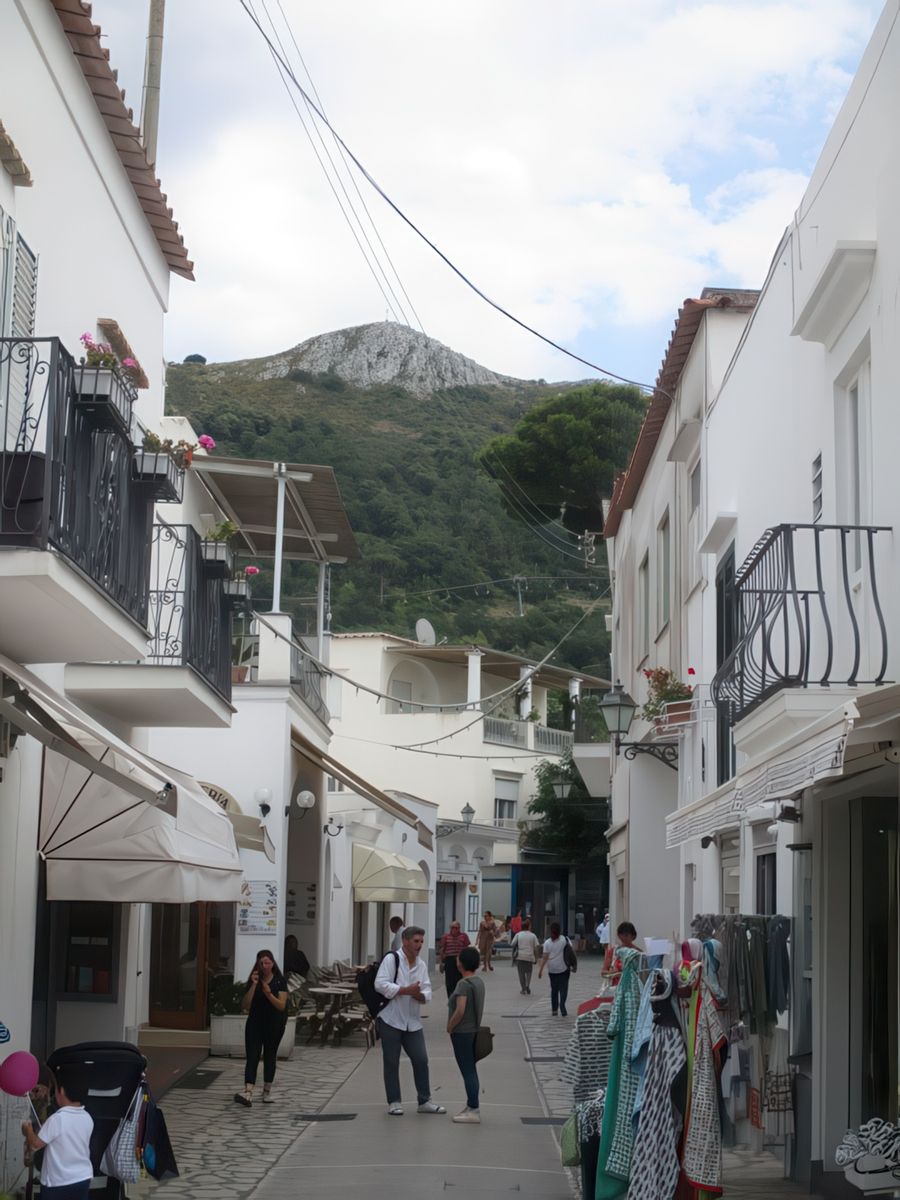 L'île de Capri: Anacapri.