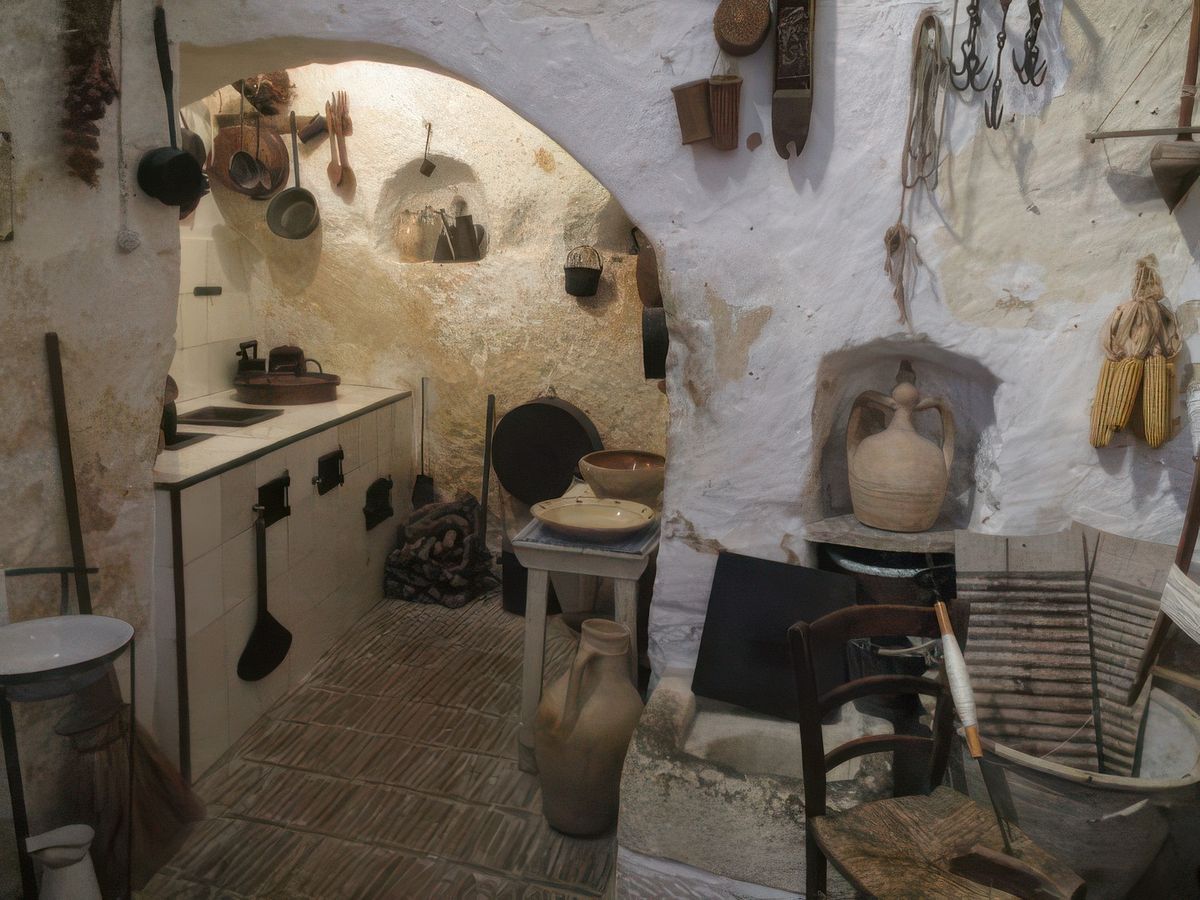 Matera: Casa Grotta di Vico Solitario.