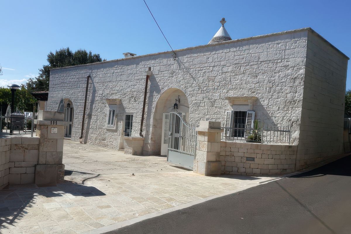 Mon hébergement (en pleine campagne, à 10km d'Alberobello).