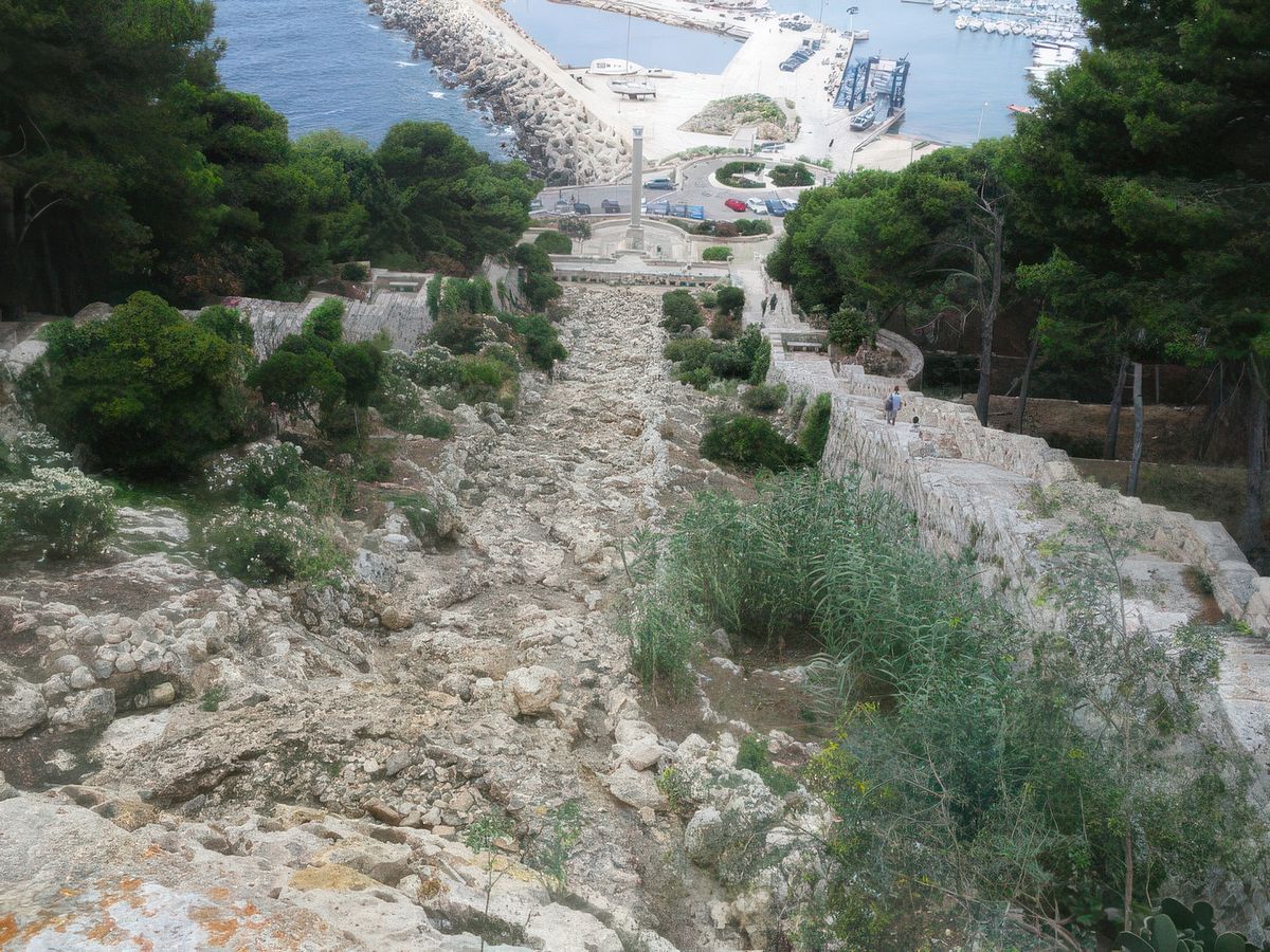 Santa Maria di Leuca: la "cascade monumentale".