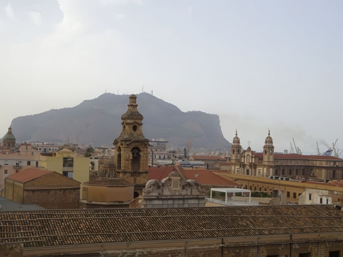 Vue sur Palerme.