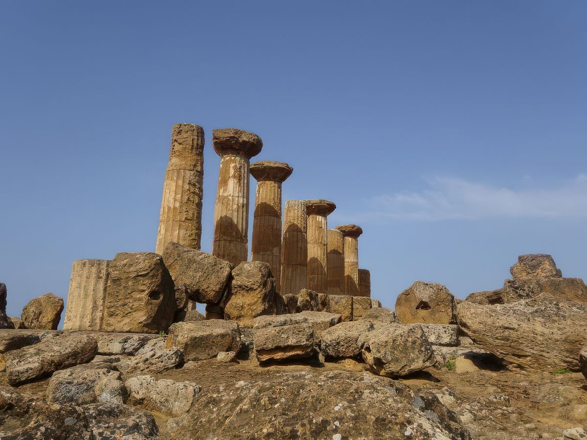 Agrigente: Vallée des Temples.