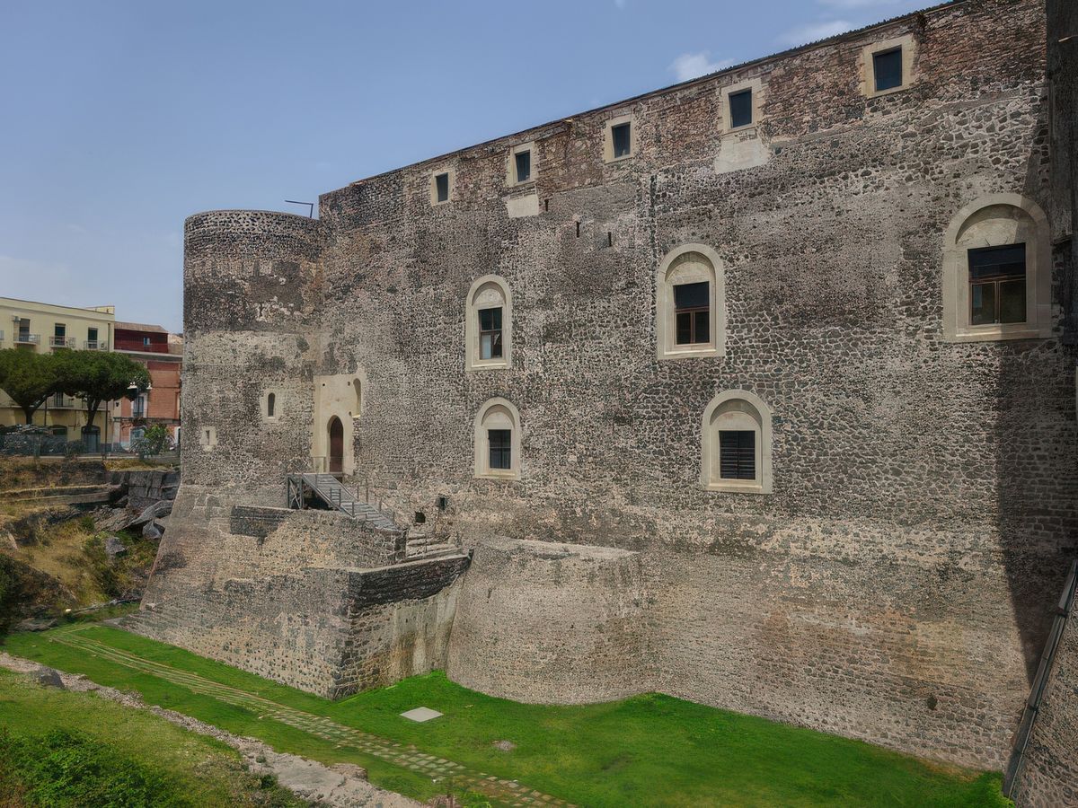 Catane: Castello Ursino.