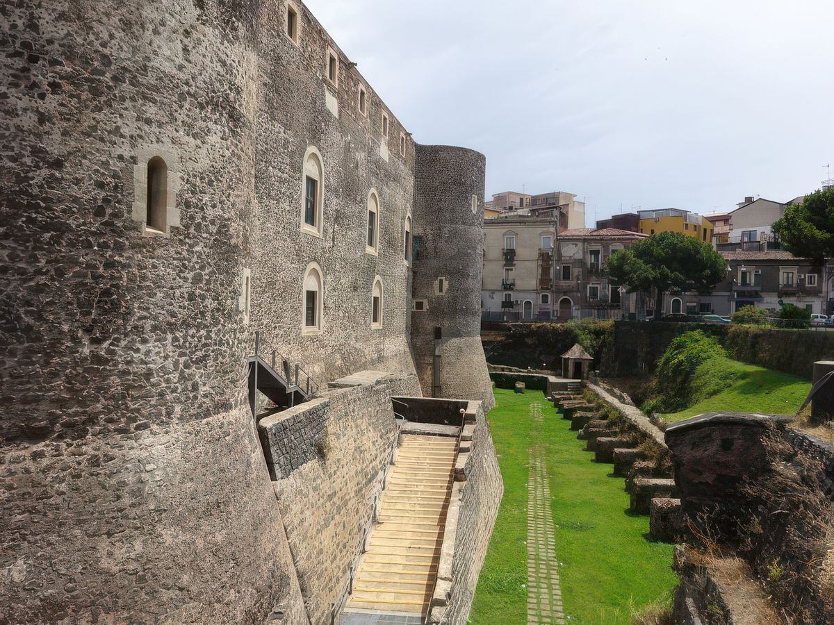 Catane: Castello Ursino.