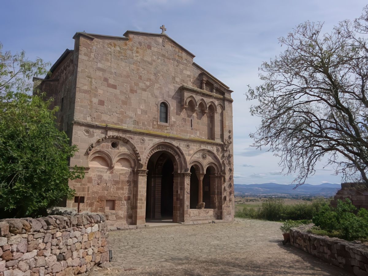 Ozieri: basilica Sant'Antioco di Bisarcio.
